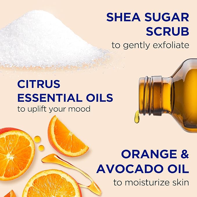 Dr Teal's Shea Sugar Body Scrub, Citrus - Image 2