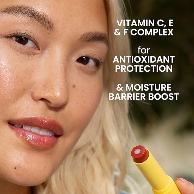 Burt’s Bees Tinted Boosted Balm, Cheeky Cherry, Hydrating Tinted Lip Balm - Image 6
