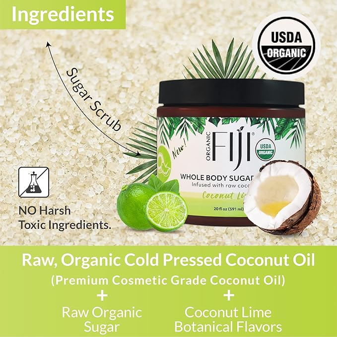 Organic Fiji Whole Body Scrub - Image 6