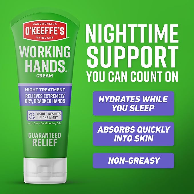 O'Keeffe's Working Hands Night Treatment Hand Cream - Image 5