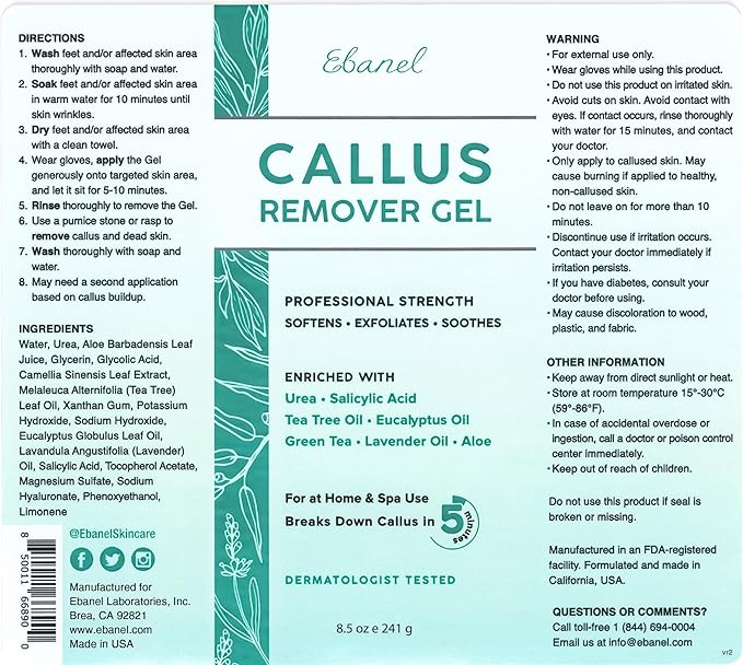 Ebanel Set of Professional Callus Remover - Image 8
