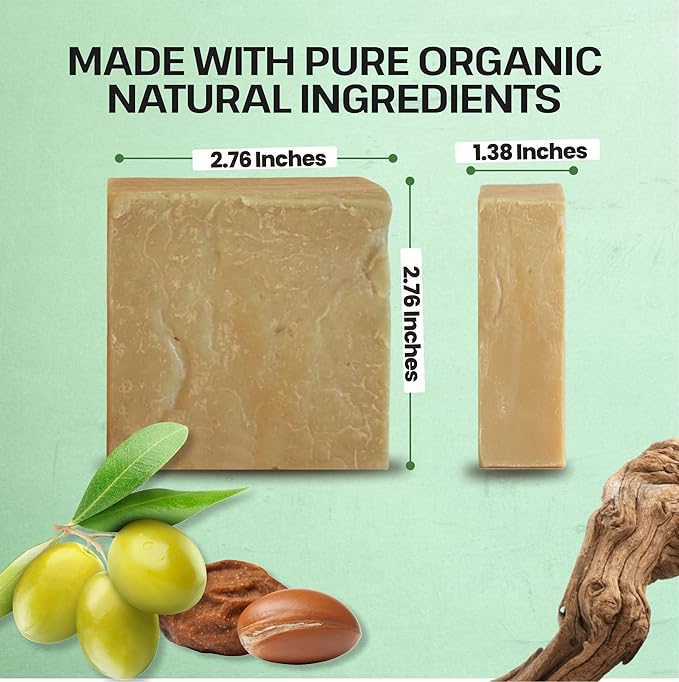 Dr.Ancient Argan Soap Bar, Organic Soap Bars Handcrafted the Traditional Way - Image 9