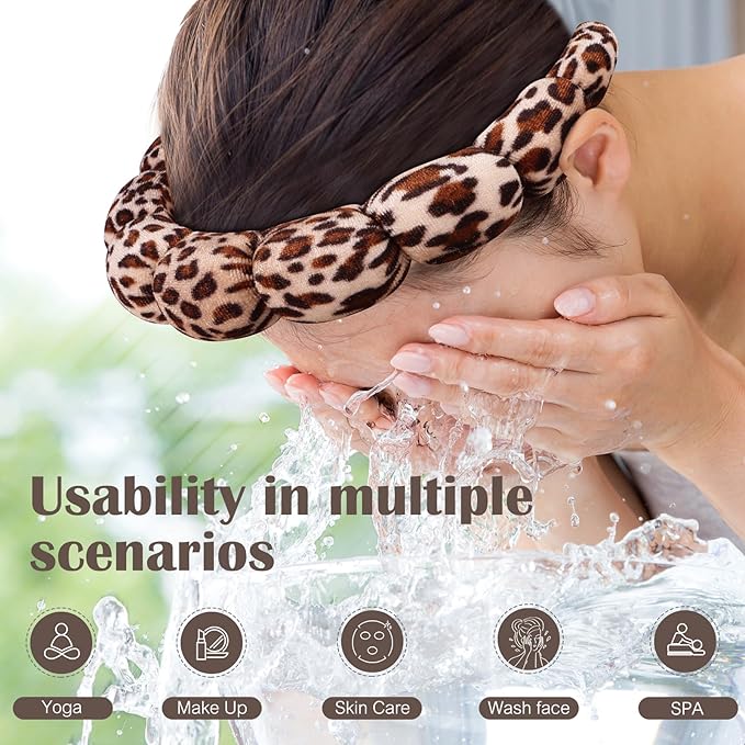 Ztomine Spa Headbands for Facial Skincare, Hair Mask, Skin Treatment - Image 2