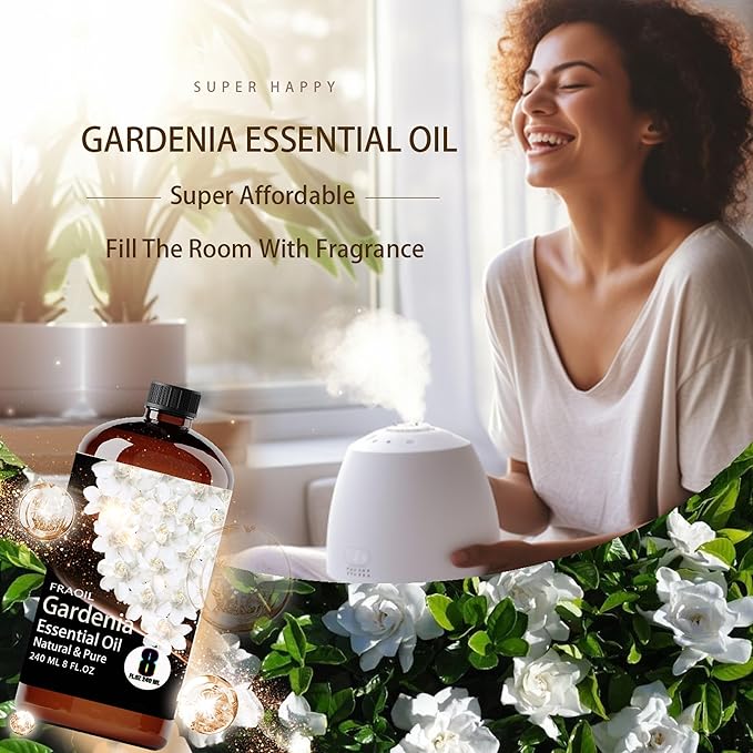Gardenia Essential Oil, Gardenia Oil 8 Fl Oz 240ML - Image 3