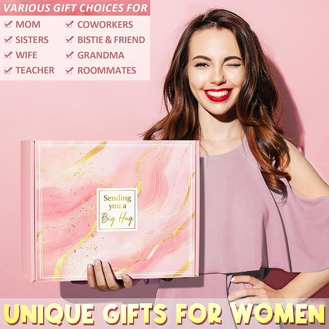 Birthday Gifts for Women Self Care Get Well Soon Gifts, Rose Relaxing Spa Bath - Image 8