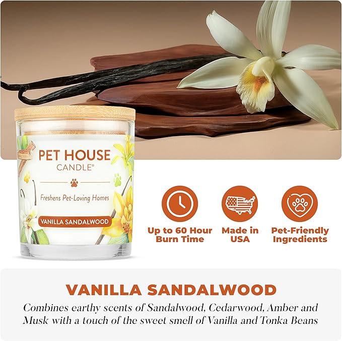 One Fur All Pet House Candle 2 Pack - Image 2