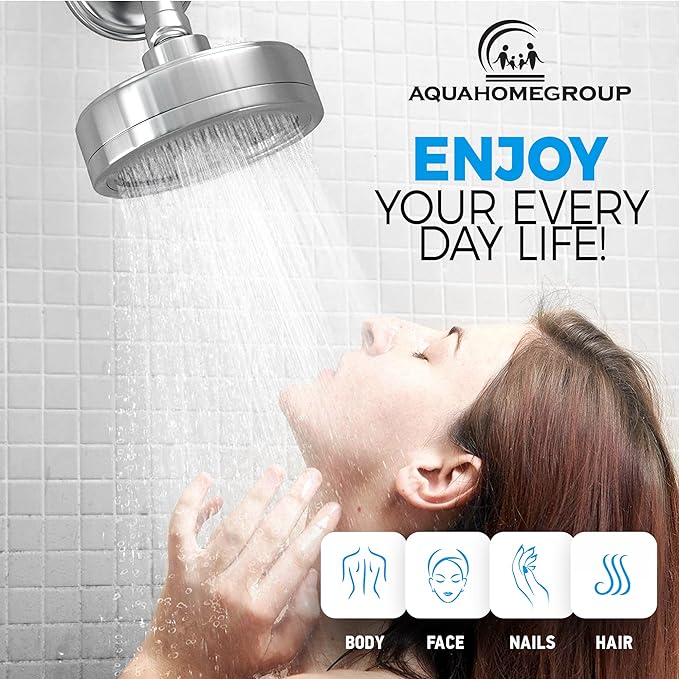 AquaHomeGroup Vitamin C + E + A Shower Filter Cartridge 2-Pack - Image 5