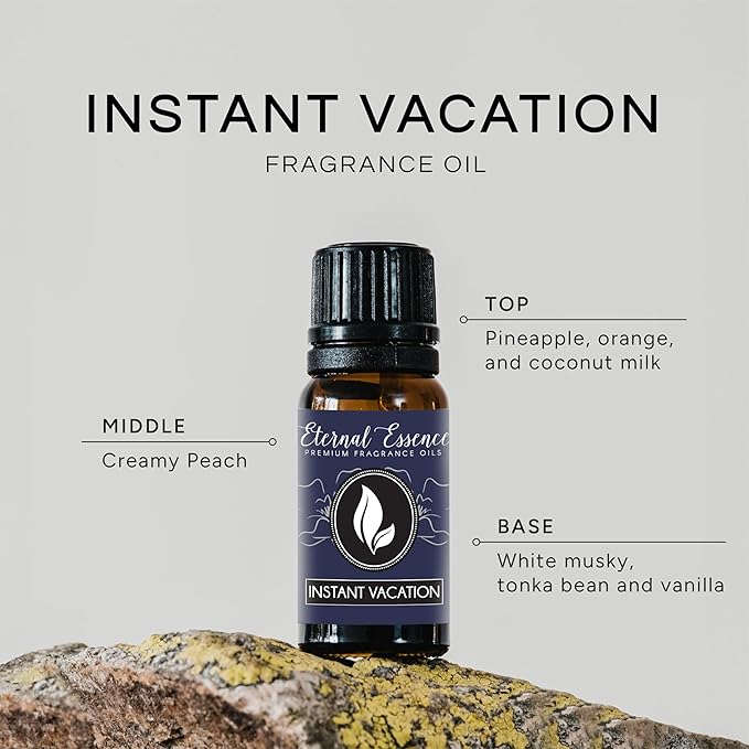 Instant Vacation Premium Grade Fragrance Oil - 10ml - Scented Oil - Image 2