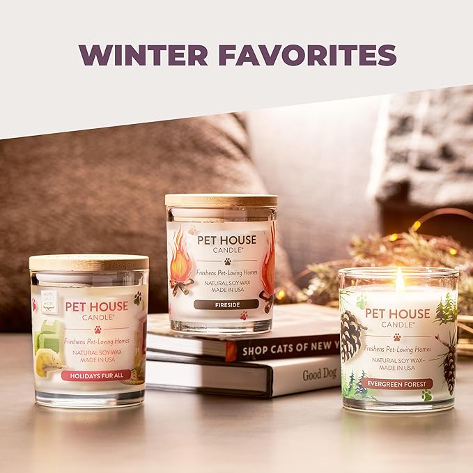 Pet House Lavender Candle Clean Burning, Long Lasting Pet Odor Candle - Image 8