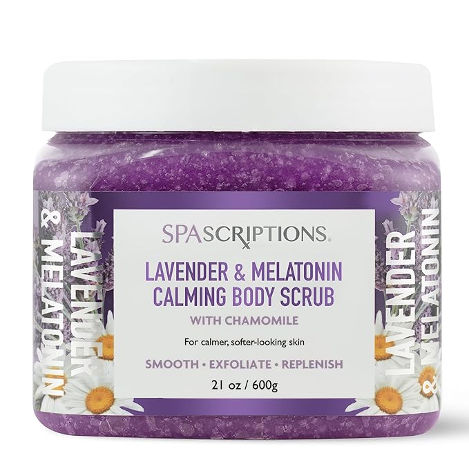 SpaScriptions Lavender & Melatonin Sugar Scrub by Spascriptions