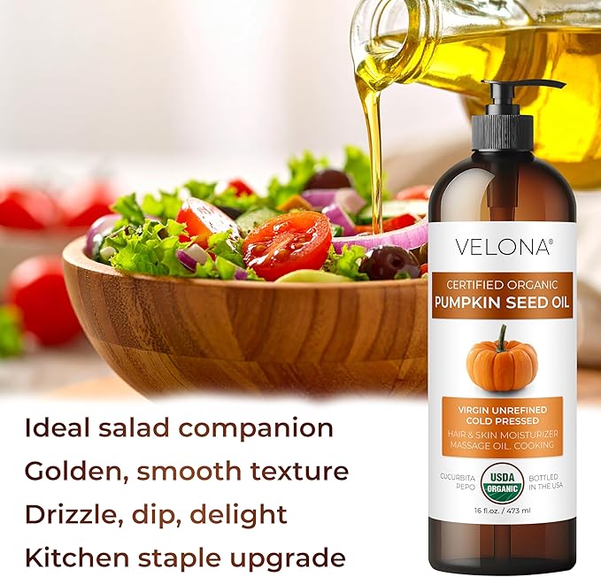 velona Pumpkin Seed Oil USDA Certified Organic - Image 4