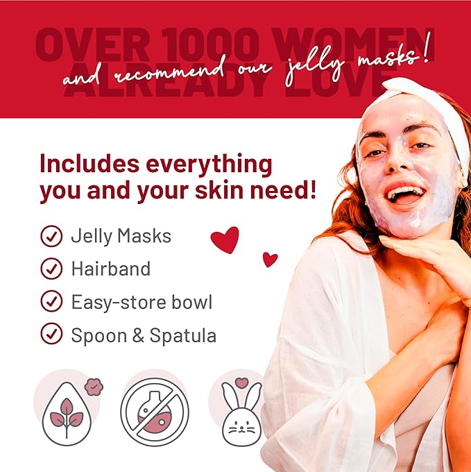 BRÜUN Jelly Mask Jar Red Gold Lactic AC AHA Peel-Off Face Care Rubber Mask | 23 - Image 6