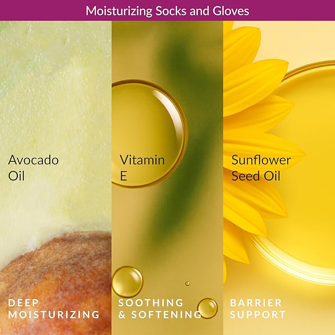 Epielle Moisturizing Hand Mask 6 Pairs, Soften - Image 5