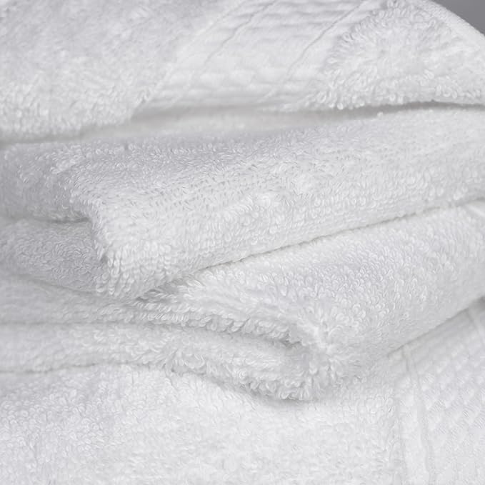 SUPERIOR Egyptian Cotton Pile 6 Piece Towel Set, Includes 2 Bath, 2 Hand - Image 8