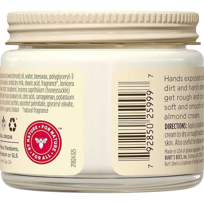 Burt's Bees Almond & Milk Hand Cream, 2 Oz - Image 10