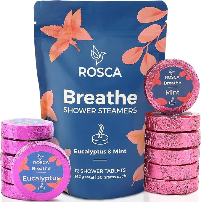 ROSCA Eucalyptus & Mint Shower Steamers by Rosca