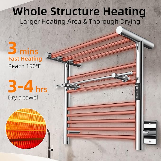 P&Dlusir Heated Towel Warmer - Image 3