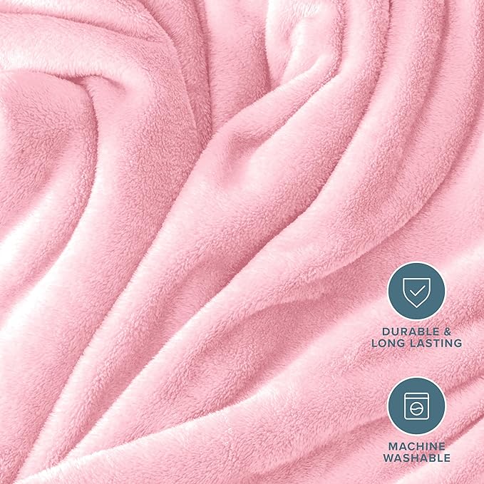 Bare Home Fleece Blanket - Image 5