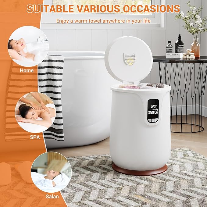 GarveeLife 20L Flip-Top Towel Warmer - Image 8