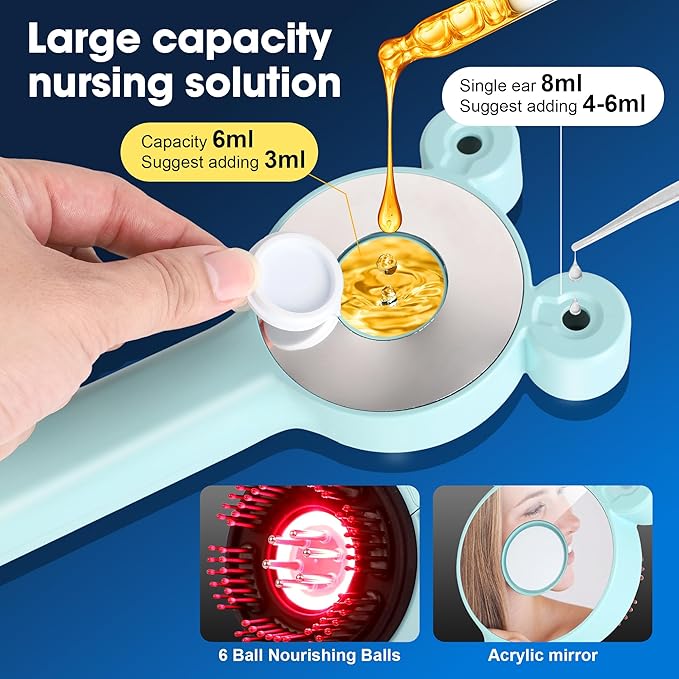 Upgraded 4 in 1 Scalp Massager Hair Growth, Electric Scalp Massager, Hair Oil - Image 5