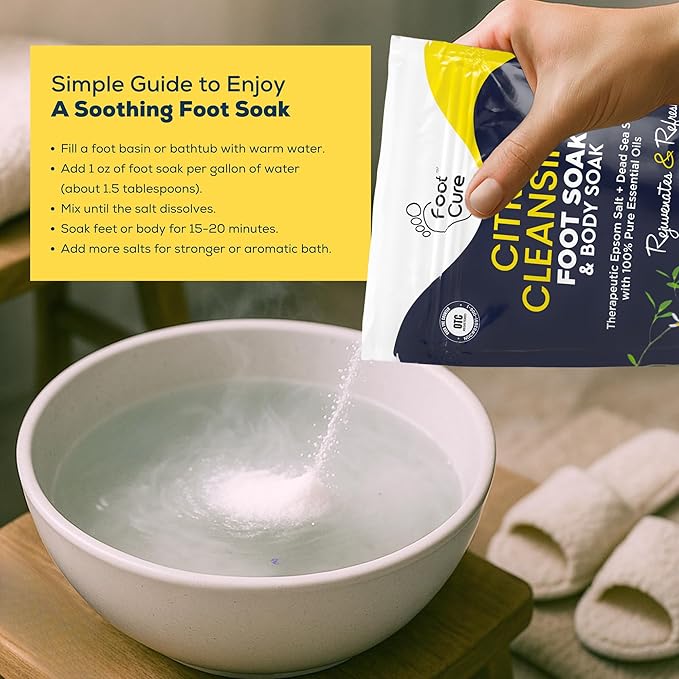 FOOT CURE Tea Tree & Citrus Foot Soak - Image 7