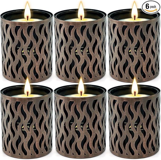 6 Pack Candles for Home Scented by Unknown