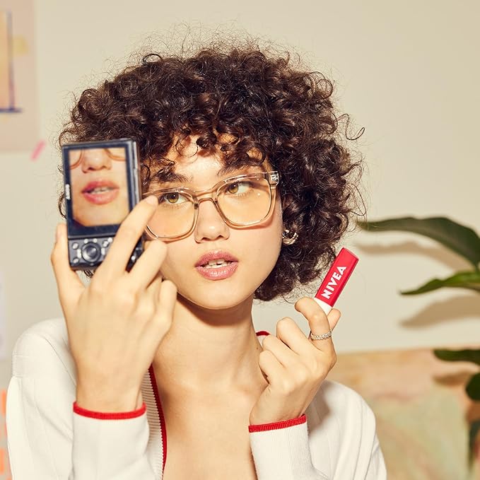 NIVEA Cherry Lip Care, Tinted Lip Balm - Image 10