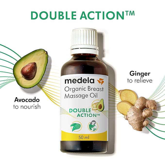 Medela Organic Breast Massage Oil - Image 3