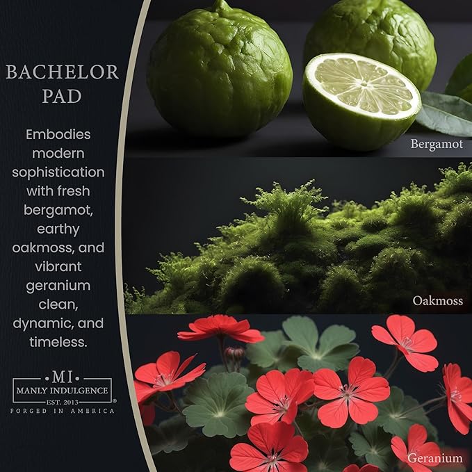 Manly Indulgence Bachelor Pad Scented Candles - Image 2
