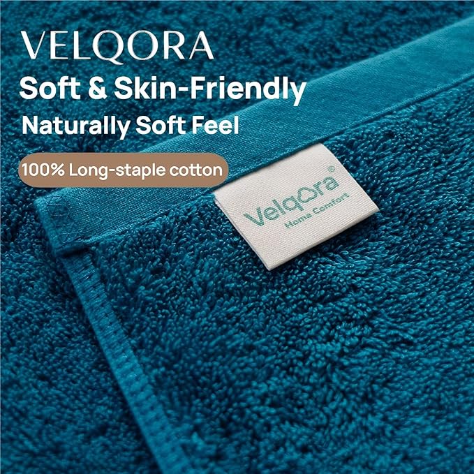 Bath Towels 4 Pack, 30 x 60 Inches, Large 100% Cotton Towels, Comfortable - Image 2