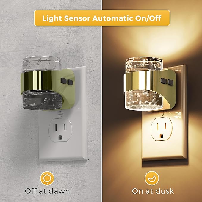L LOHAS LED 2 Pack 3CCT Night Lights Plug into Wall, 3000K/4000k/5000K - Image 2
