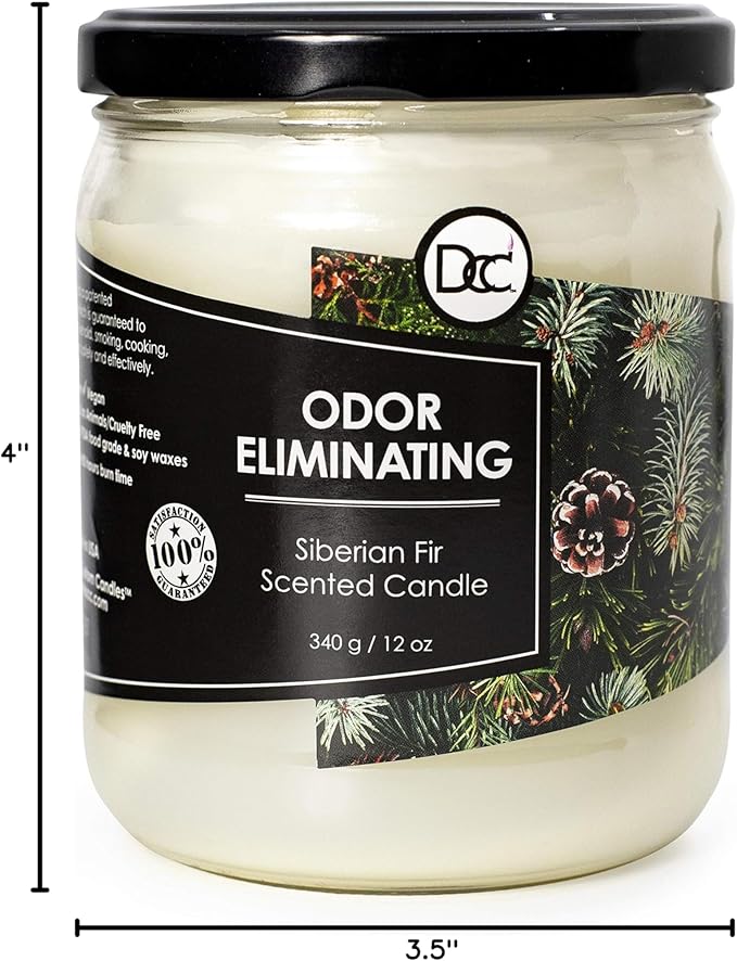 Siberian Fir Odor Eliminating Highly Fragranced Candle - Image 9