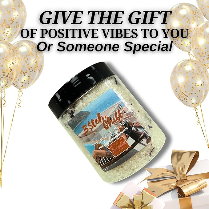 B*tch Chill Bath Salts – Dead Sea Salt Bath Soak - Image 3