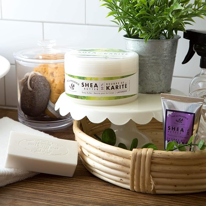 Pre de Provence Beurre De Karité Moisturizing Collection, Shea Butter Enriched - Image 4