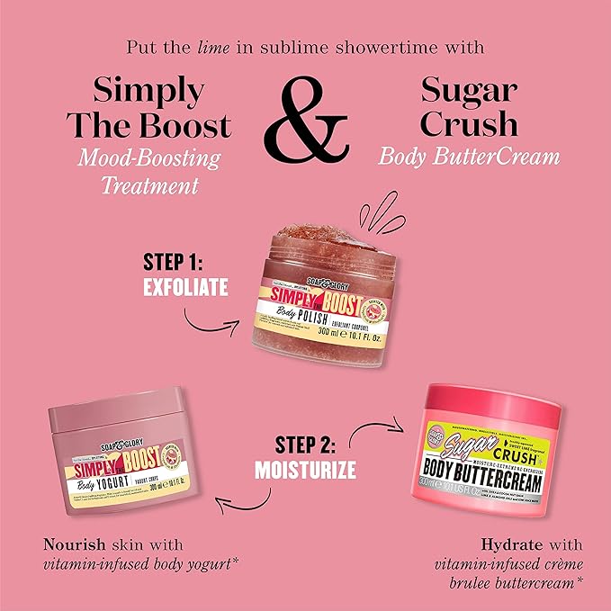 Soap & Glory Simply The Boost Exfoliating Body Scrub - Image 7