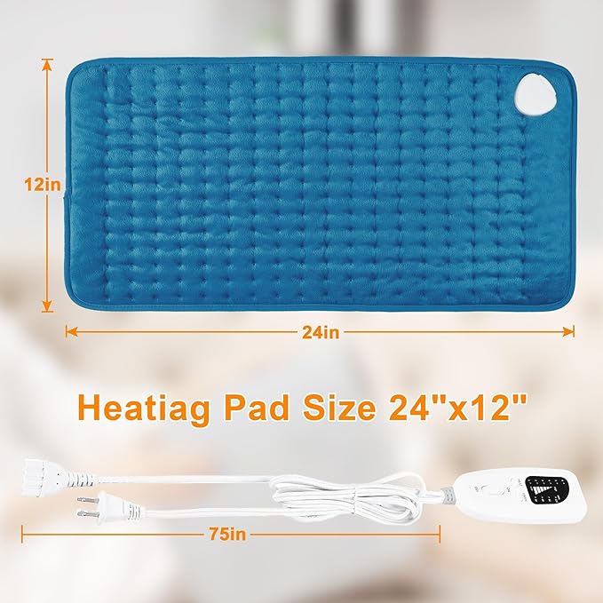 Deepsoon Heating Pad, Electric Heating Pads - Image 8