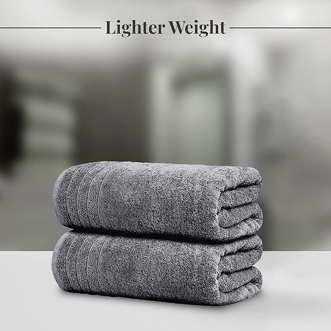 Tens Towels Pack of 8 Towels Set, 2 Extra Large Bath, 2 Hand, 4 Washcloths - Image 4