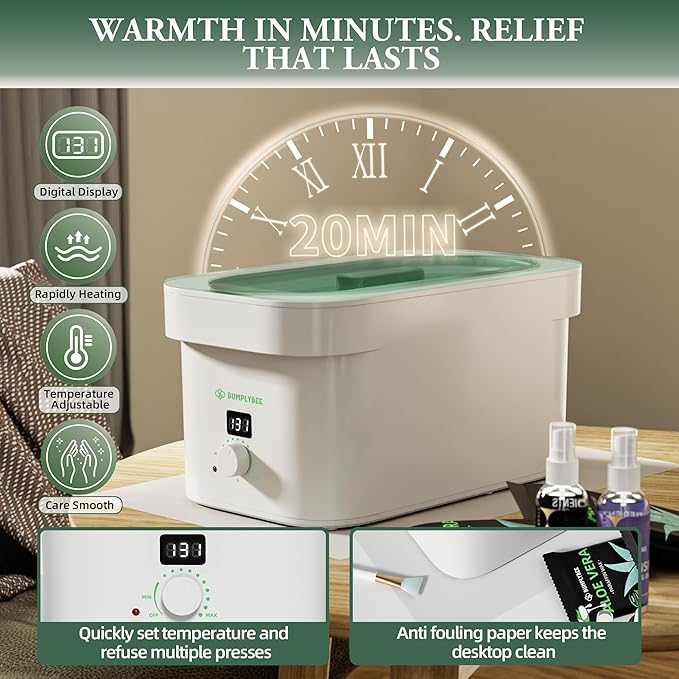 BUMPLYBEE 7000ml Paraffin Wax Machine - Image 4