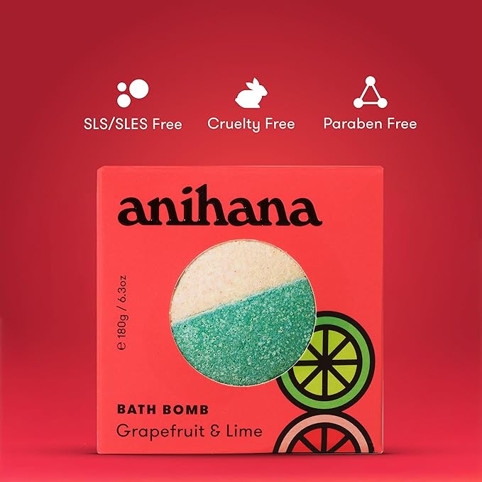 ANIHANA Bath Bomb with Coconut Oil, Paraben Free, Hand-Crafted Luxury Fizzers - Image 3