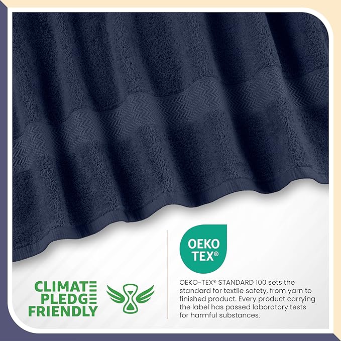 Martex 6-Piece Luxury 100% Cotton Towel Set | Quick Dry | Super Absorbent | - Image 8