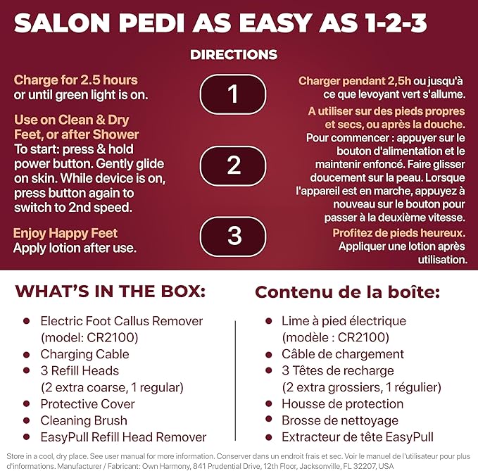 Own Harmony Electric Callus Remover - Image 5