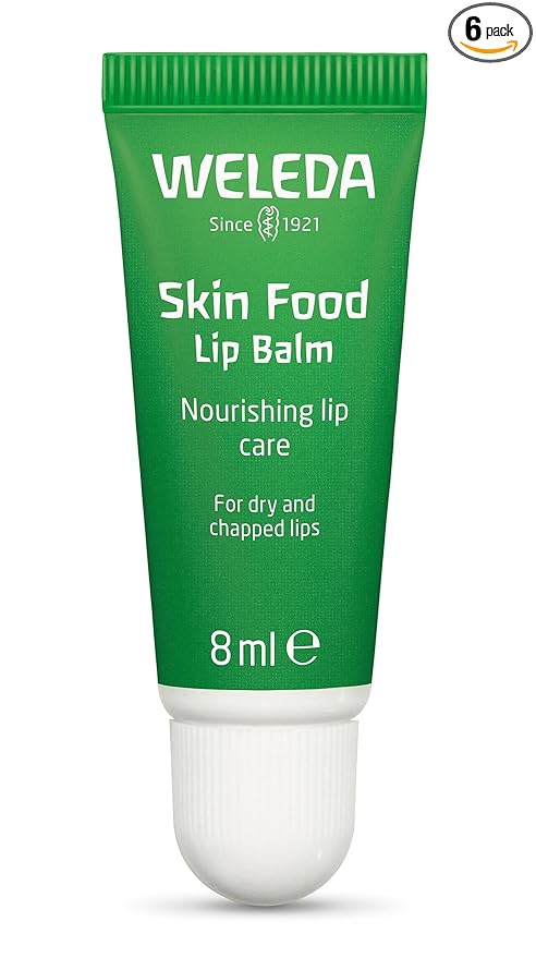 Weleda Skin Food Lip Butter, 0.27 Ounce, Plant Rich Moisturizing Lip Care by Weleda