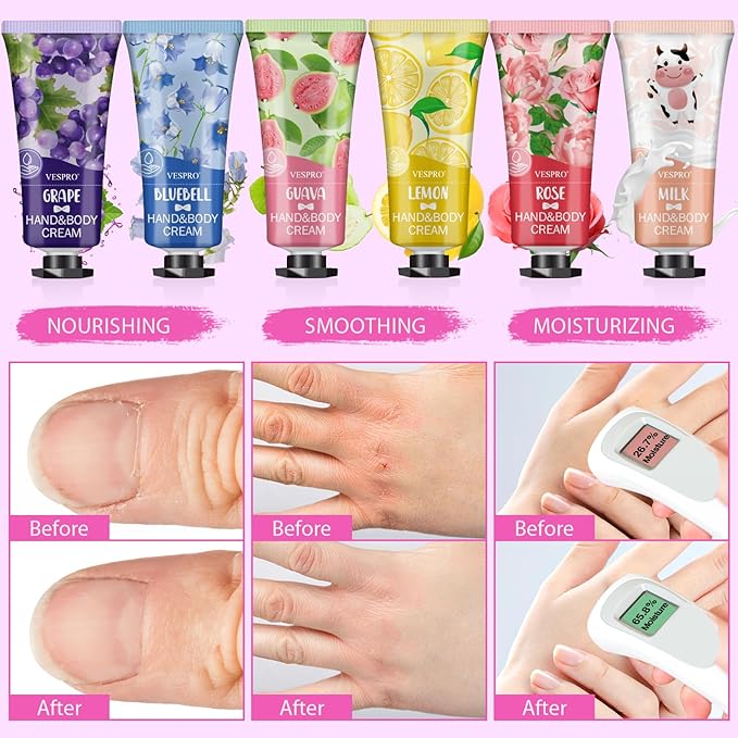 VESPRO 168 Pack Hand Cream Set for Women, Hand Lotion for Mothers Day Gifts - Image 6