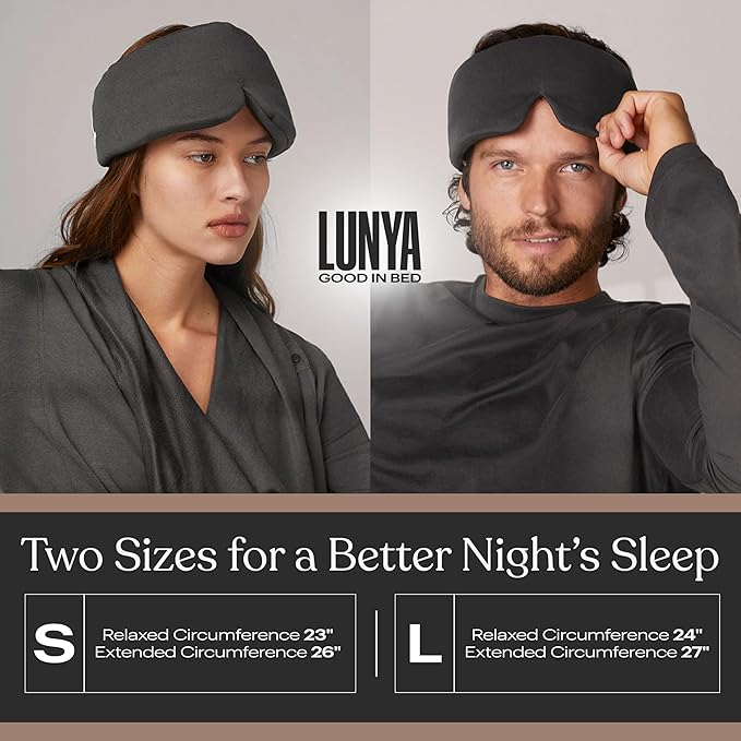 Lunya Washable Silk Sleeping Mask - Image 4