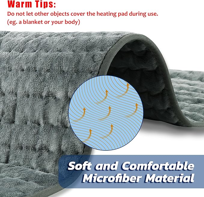 33x17 Inch Electric Heating pad - Image 2