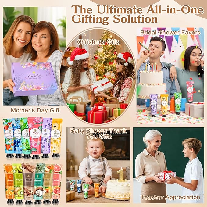 96 Pack Mini Hand Lotion Bulk, Hand Lotion Travel Size, Hand Cream Bulk Gifts - Image 7