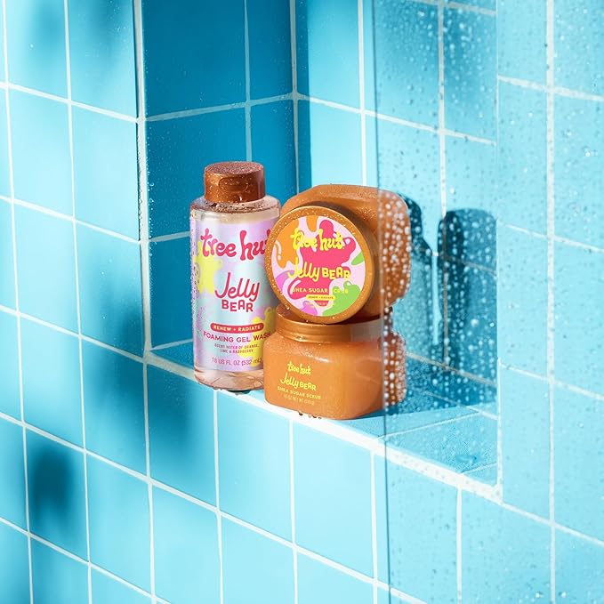 Tree Hut Jelly Bear Foaming Gel Body Wash, Hydrating & Moisturizing Shower Gel - Image 7