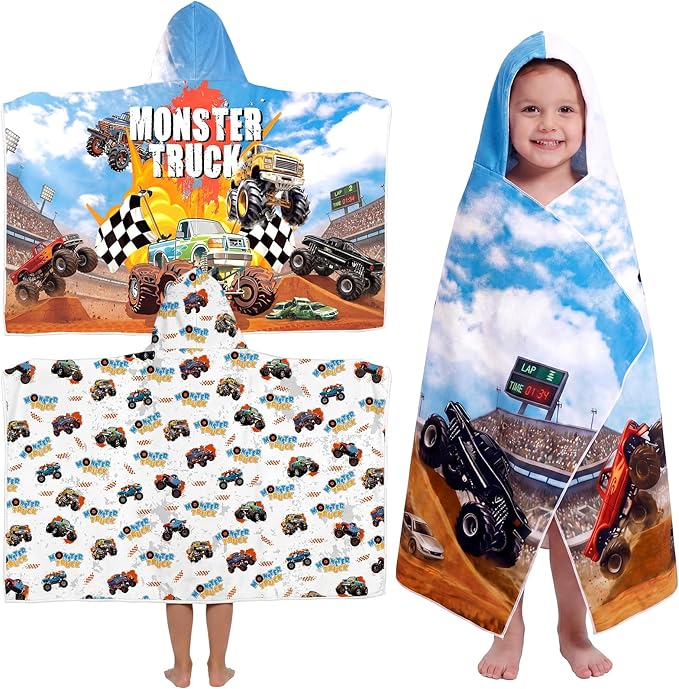 Peryiter 2 Pcs Truck Beach Towel Quick Dry Towels Swimming Bath Shower Pool by Peryiter