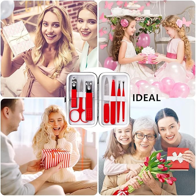 Nail Clippers for Women Manicure Kit for Women Men Manicure Set Nail Clipper - Image 8