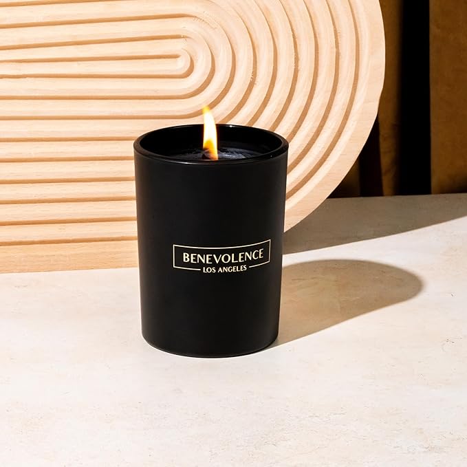 Benevolence LA Black Berries Scented Candle | Soy Christmas Candles - Image 7
